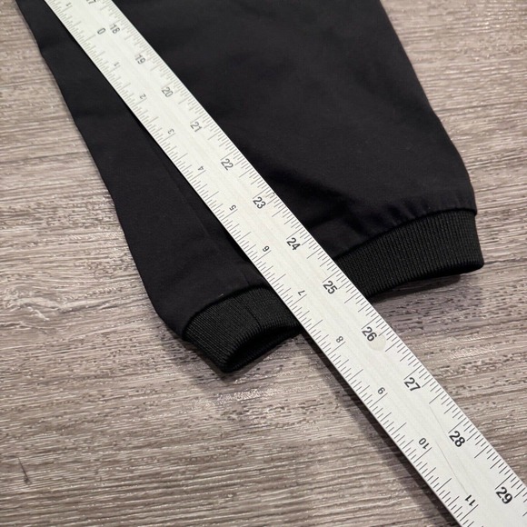 Zara Pants Mens Medium Black Cargo Joggers Drawstring 31x25 Casual Lounge Pocket - Picture 8 of 9